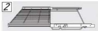 GE JS630SFSS - Extension Rack (on some models) - 1