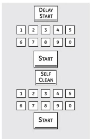 GE JS630SFSS - How to Set the Oven for Self-Cleaning - 1