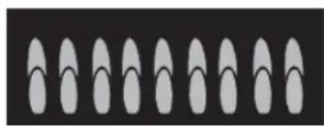 HOTPOINT RGA820DEDWW - QUALITY OF FLAMES - 3