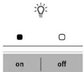 on | off