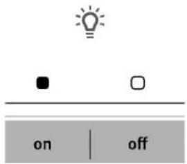 on | off