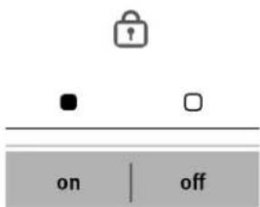 on | off