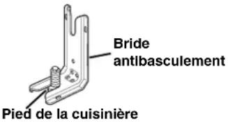 KITCHENAID Architect KGRS505X - La bride antibasculement - 2