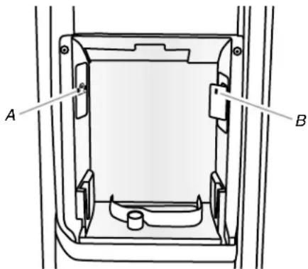 MAYTAG MSC21C6MDM - Cómo quitar y volver a colocar el depósito de hielo: - 2