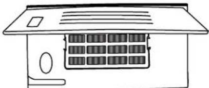 MAYTAG MSC21C6MDM - Installation du filtre à air (sur certains modèles) - 2