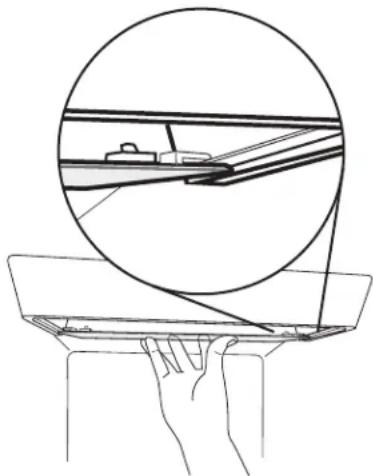 MAYTAG MSC21C6MDM - Light Shield Reinstallation: - 1