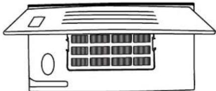 MAYTAG MSC21C6MDM - Installing the Air Filter (on some models) - 2