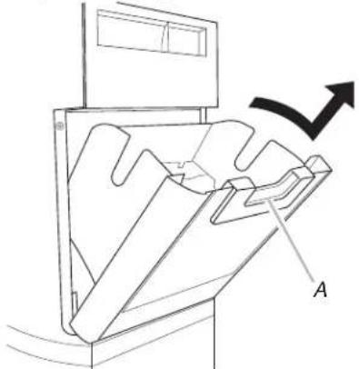 MAYTAG MSC21C6MDM - Pour retirer et réinstaller le bac à glaçons : - 1