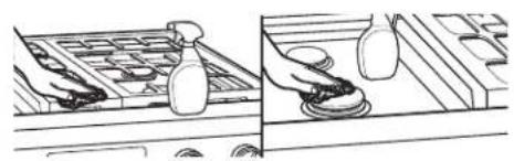 KITCHENAID KDRS407VSS - PORCELAIN-COATED GRATES AND CAPS - 1
