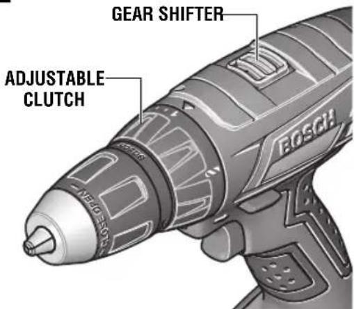 GEAR SHIFTER ADJUSTABLE CLUTCH BOSCH