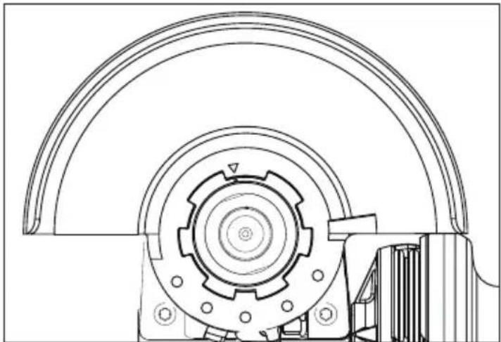 MILWAUKEE 6124-30 - Enlèvement/Installation/Ajustage de la garde - 1