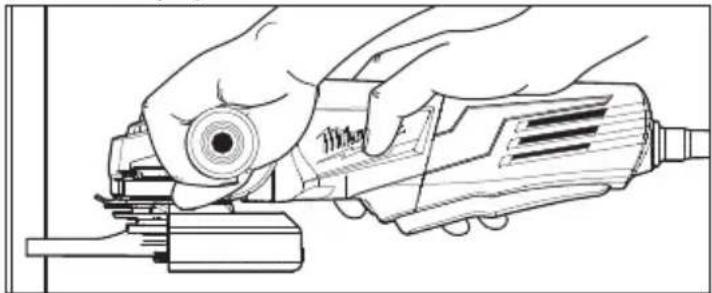 MILWAUKEE 6124-30 - ⚠ WARNING The guard type must match the wheel type to provide maximum protection for the operator if the wheel should break. - 1
