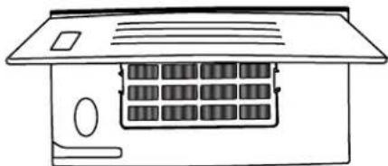 MAYTAG MSB27C2XAW - Installing the Air Filter (on some models) - 2