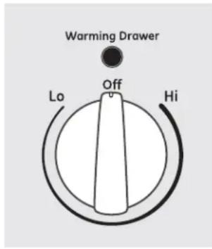 Warming Drawer Lo Off Hi