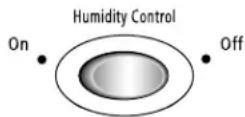 MAYTAG MFC2062DEM - Humidity Control (contrôle de l'humidité) (sur certains modèles) - 1