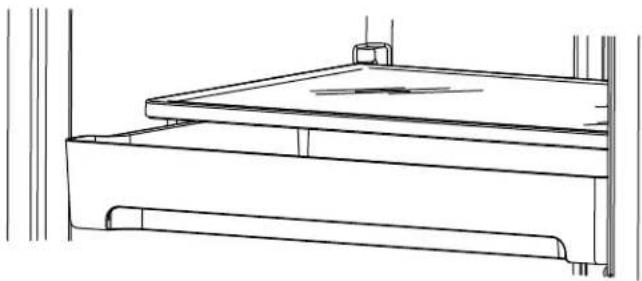 MAYTAG MRT711BZDH - To remove and replace the deli drawer: - 1