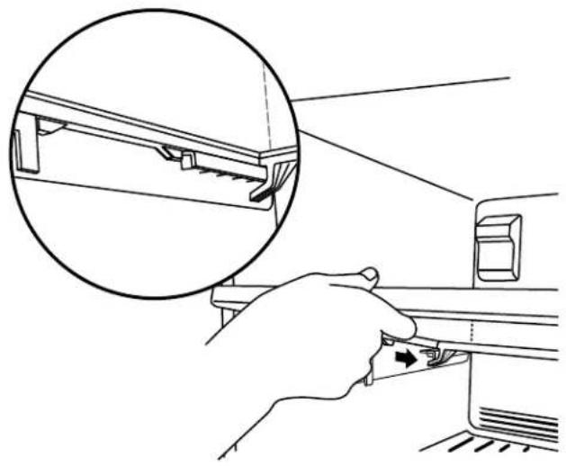MAYTAG MRT711BZDH - To remove and replace a glass shelf: - 1