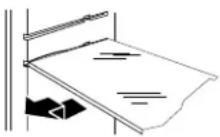 MAYTAG MRT318FZDM - To remove and replace a shelf: - 1