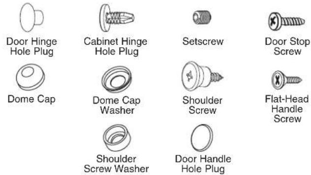 MAYTAG MRT318FZDM - Reverse Doors and Hinges (optional) - 1