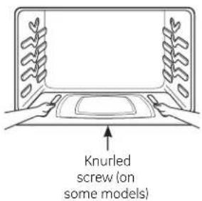 Knurled screw (on some models)