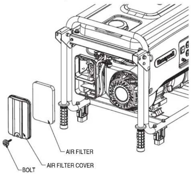 AIR FILTER AIR FILTER COVER BOLT