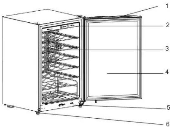 FRIGIDAIRE FFWC38F6LS - Verrouillage de la porte - 2
