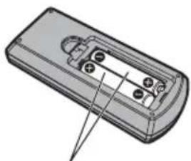 PANASONIC TH-48LFE8E - Piles de la télécommande - 2