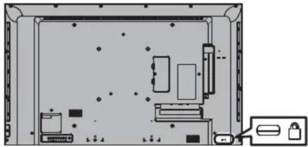 PANASONIC TH-48LFE8E - Kensington security - 1