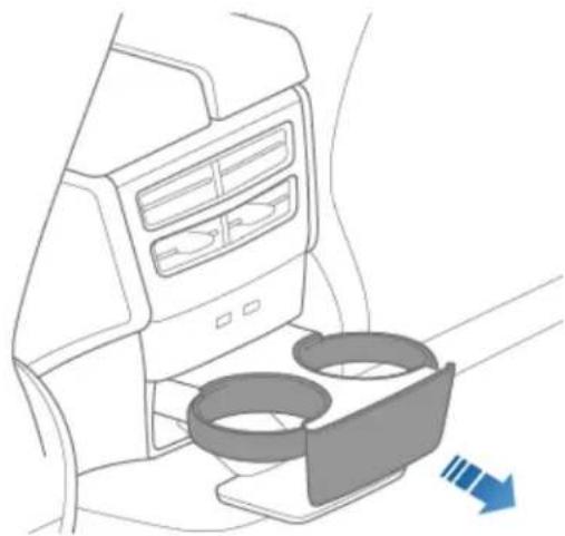 TESLA Model S (2012) - Porte-gobelets - 2