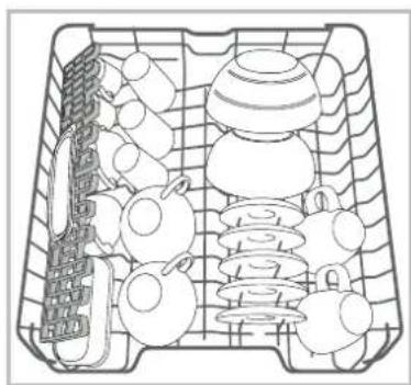 INDESIT DFG 15B10 S EU - Panier inférieur - 4