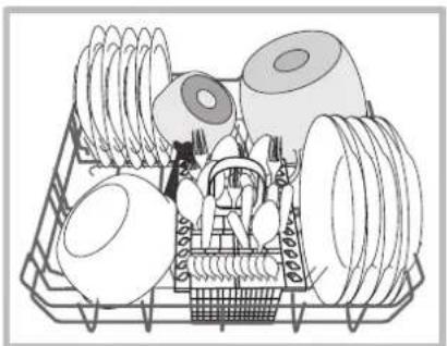 INDESIT DFG 15B10 S EU - Panier inférieur - 1