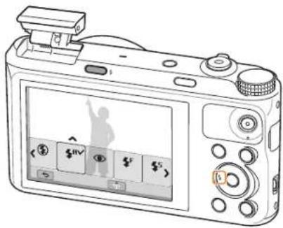 SAMSUNG 350F Kit - Configuration d'une option du flash - 1