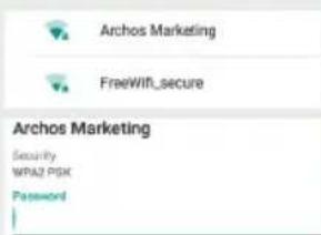 Archos Marketing, FreeWith_secure, Archos Marketing, Security, WPA2 PSK, Password