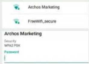 ARCHOS Xenon 101b - Connexion WiFi - 4