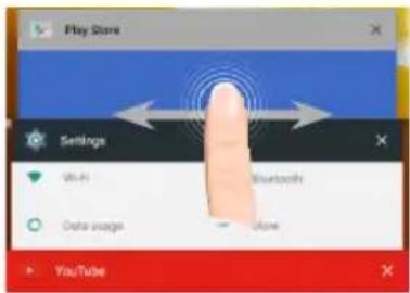 Play Store Settings Wi-Fi Bluetooth Data usage None YouTube