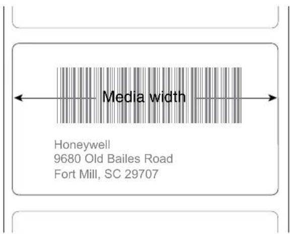 Media width Honeywell 9680 Old Bailes Road Fort Mill, SC 29707