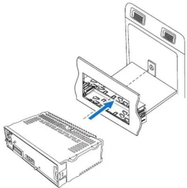 PHILIPS CarStudio CE135BT - Mount into the dashboard - 4