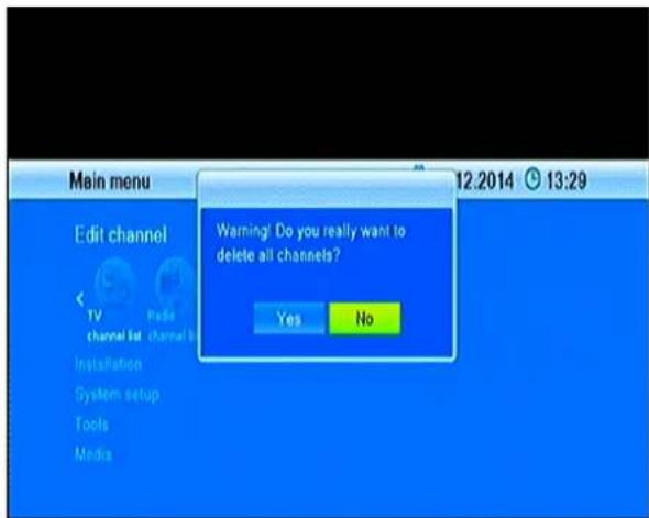 Engel Axil RS8100HD - Borrar Todo - 1