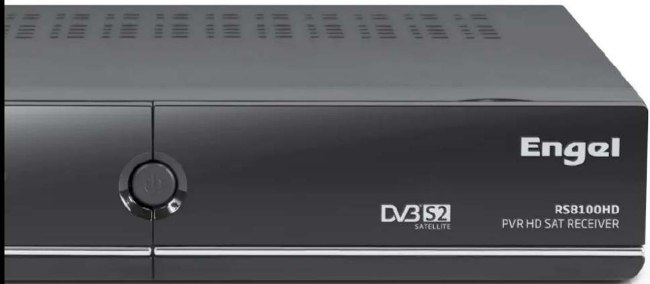 Engel DVB S2 SATELLITE RS8100HD PVR HD SAT RECEIVER