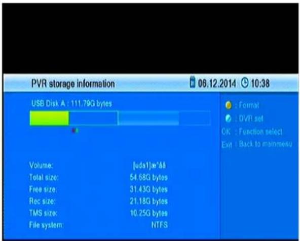 Engel Axil RS8100HD - PVR Information Storage - 1