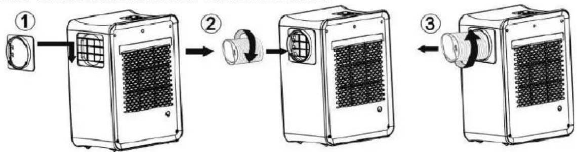 BLAUPUNKT Arrifana 07 - EXHAUST HOSE INSTALLATION - 1