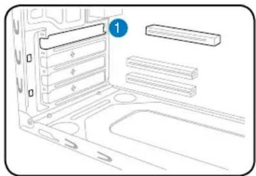 ASUS V2-M2NC61P - Installing an expansion card - 1