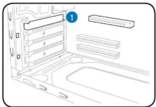 ASUS V2-M2NC61P - Installer une carte d'extension - 1