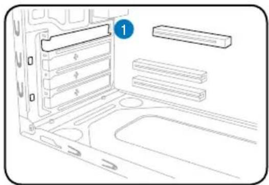 ASUS V2-M2NC61P - Installieren einer Erweiterungskarte - 1