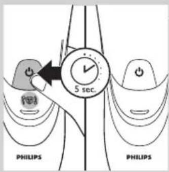 5 sec. PHILIPS PHILIPS