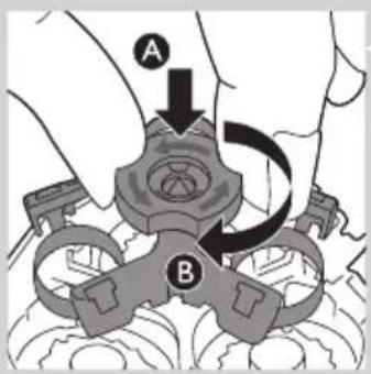 A B
