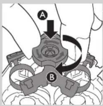 A B