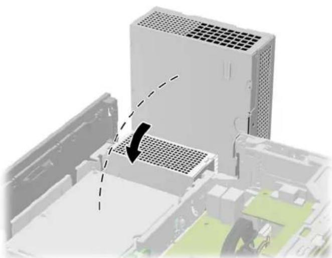 HP rp 5800 - Remplacement de la carte de fond de panier - 13
