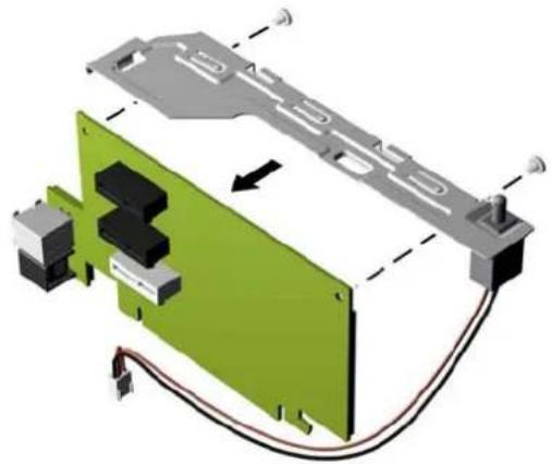 HP rp 5800 - Remplacement de la carte de fond de panier - 8