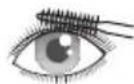 PANASONIC EHSE60VP - Utilisation du recourbe-cils - 12